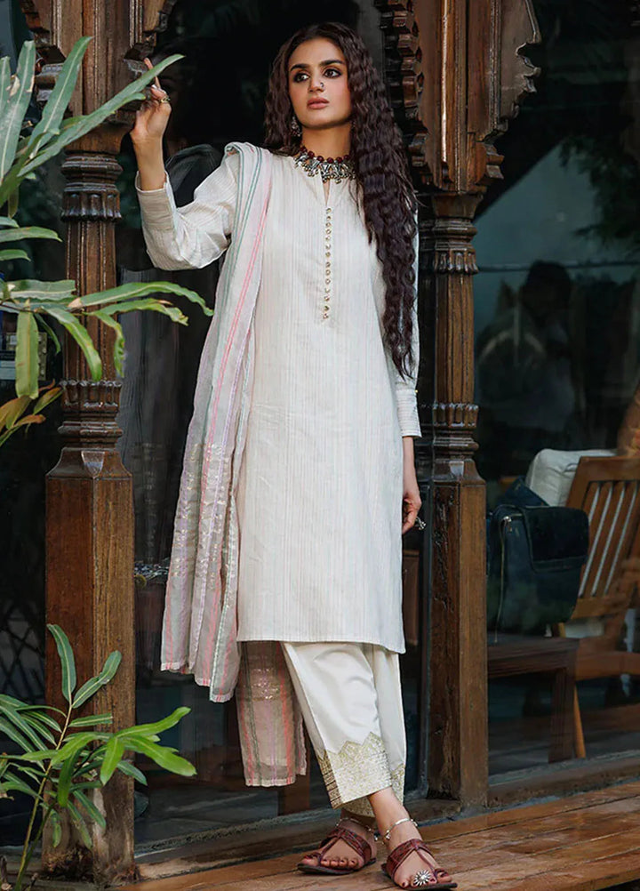 Senorita Cotton Casual 3 Piece Suit for Women -  LBD-02626-OFW/MCL