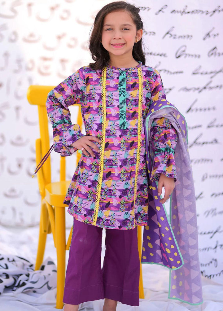 Senorita Cotton Casual 3 Piece for Girls -  KAD-02222