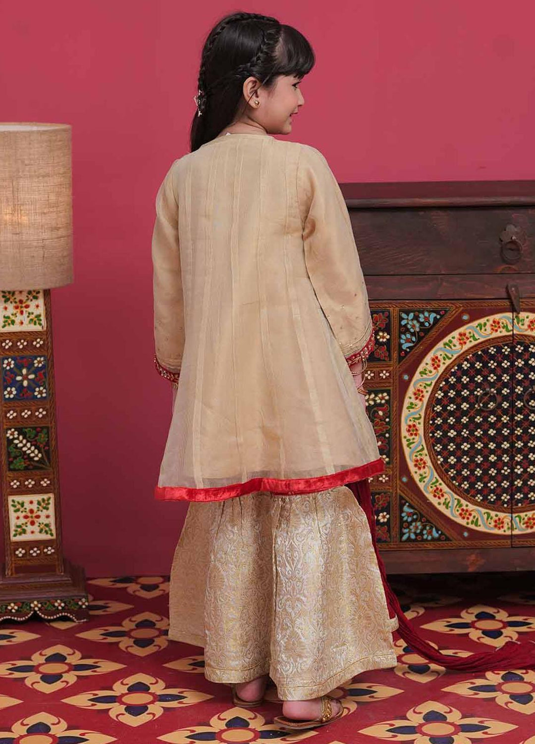 Senorita Net Pret 3 Piece Suit for Kids -  KDD-02049-FWN,MCL