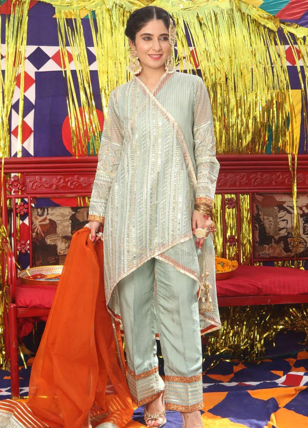 Senorita Pret Formal Organza 3 Piece Suit LDD-01889