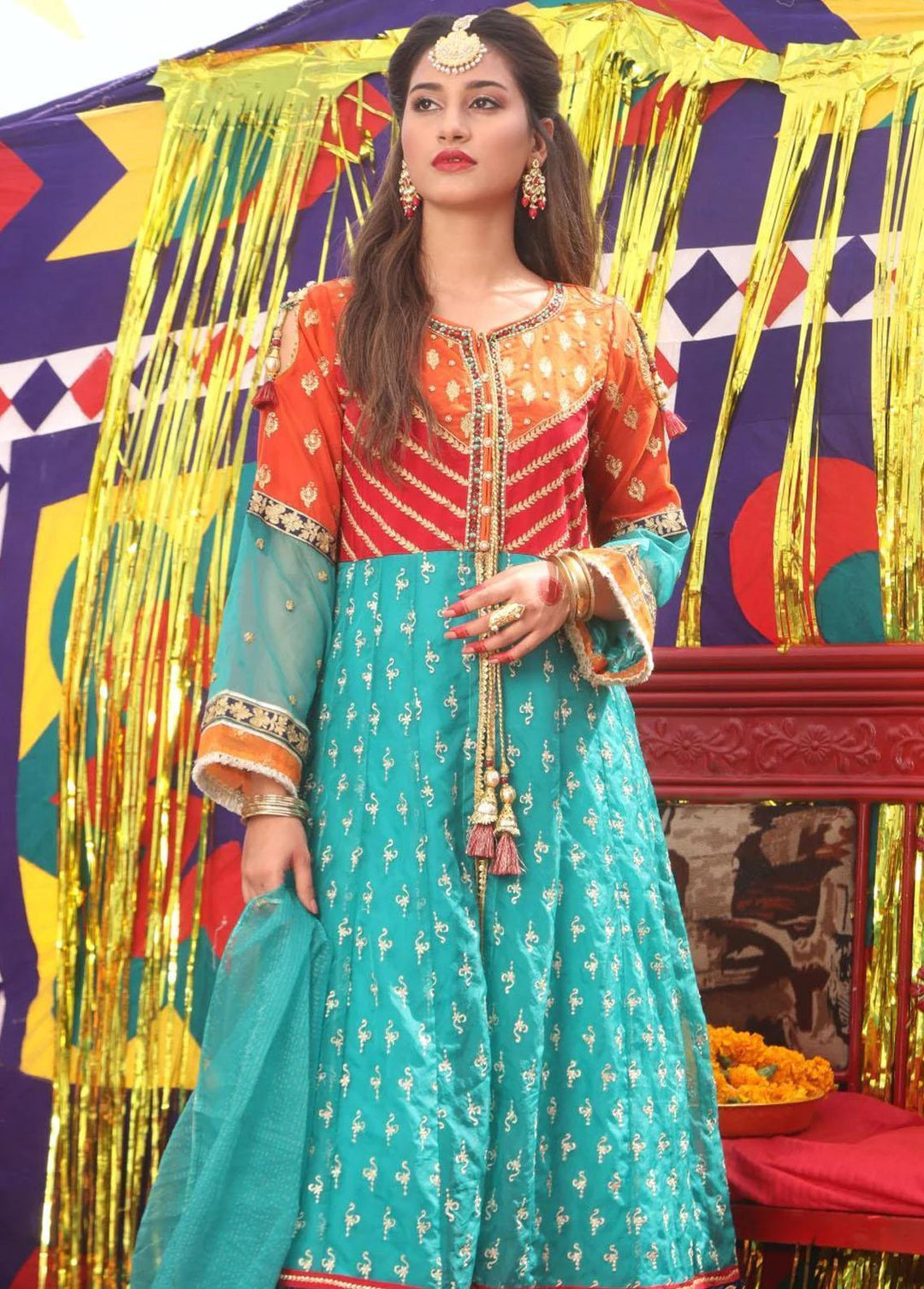 Senorita Organza Formal 3 Piece Suit for Women -  LDD-01897