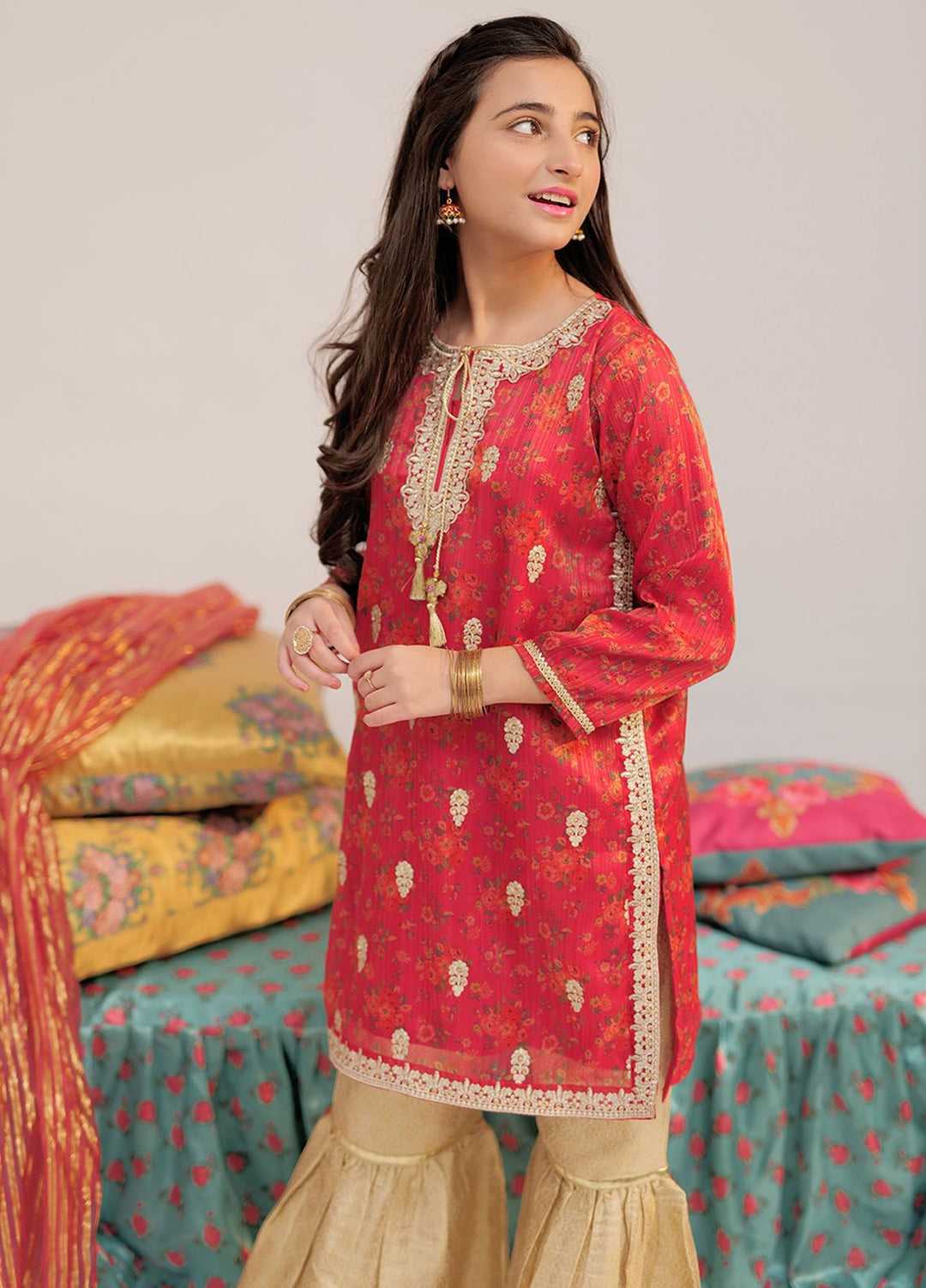 Senorita Missouri Casual 3 Piece Suit for Girls -  GDD-02375-SPK/MCL