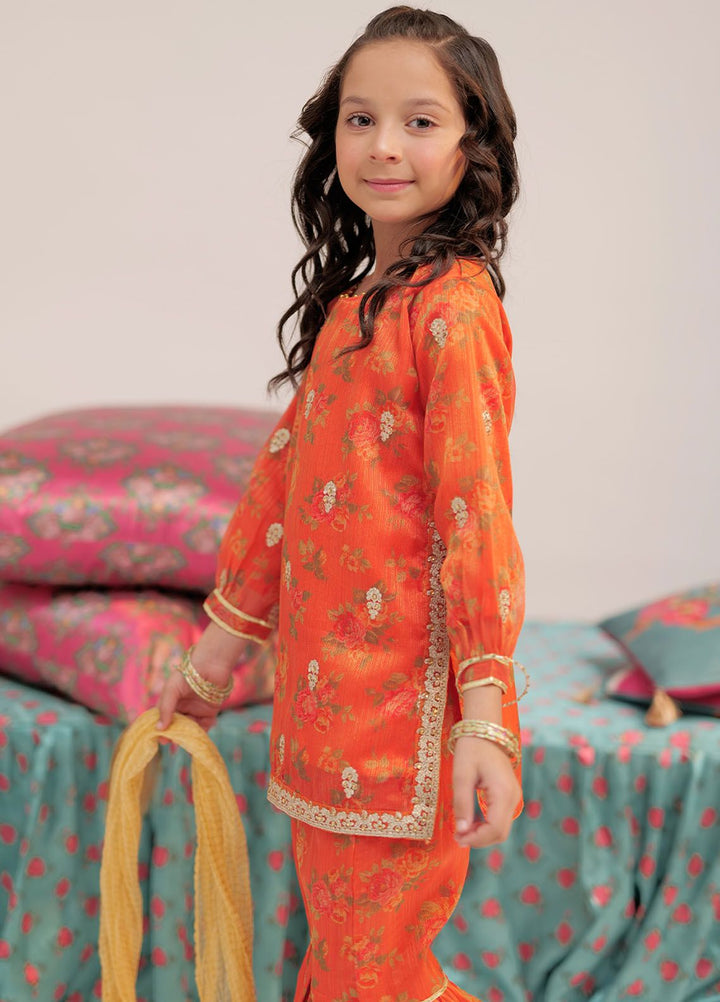Senorita Missouri Casual 3 Piece Suit for Girls -  KDD-02405-OGN/MCL