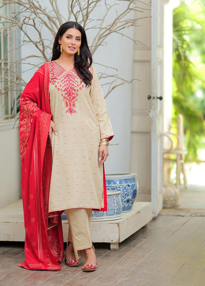 Senorita Cotton Pret 3 Piece Suit for Women -  LBD-02041-FWN/MCL