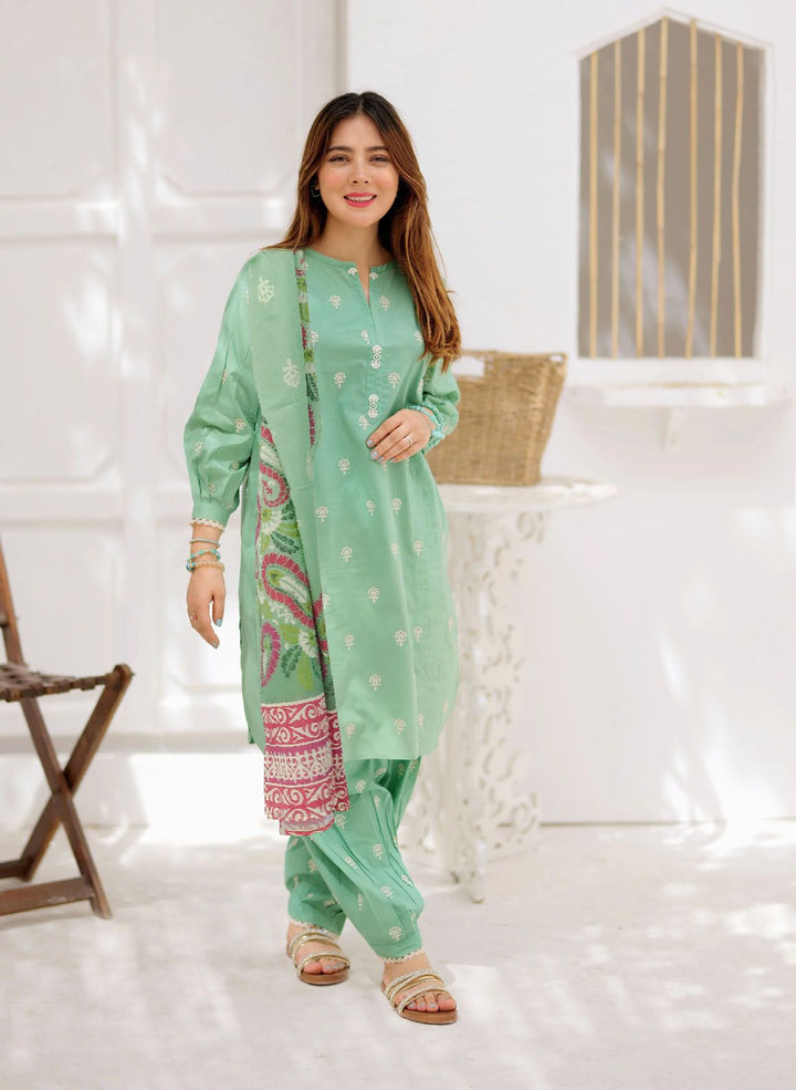 Senorita Pret Casual Cotton 2 Piece Suit LAD-02197-MCL