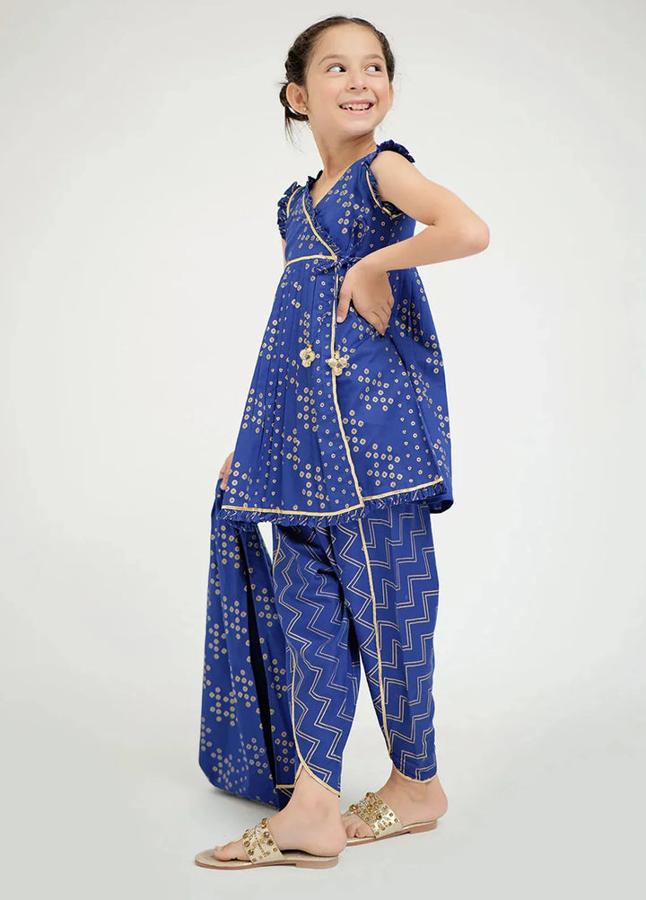 Senorita Pret Casual Cotton 3 Piece Suit for Kids KAD-02630