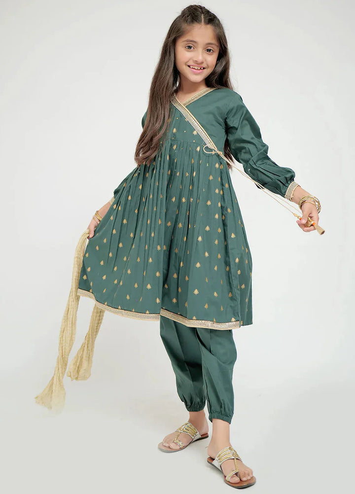 Senorita Pret Casual Cotton 3 Piece Suit for Kids KAD-02632