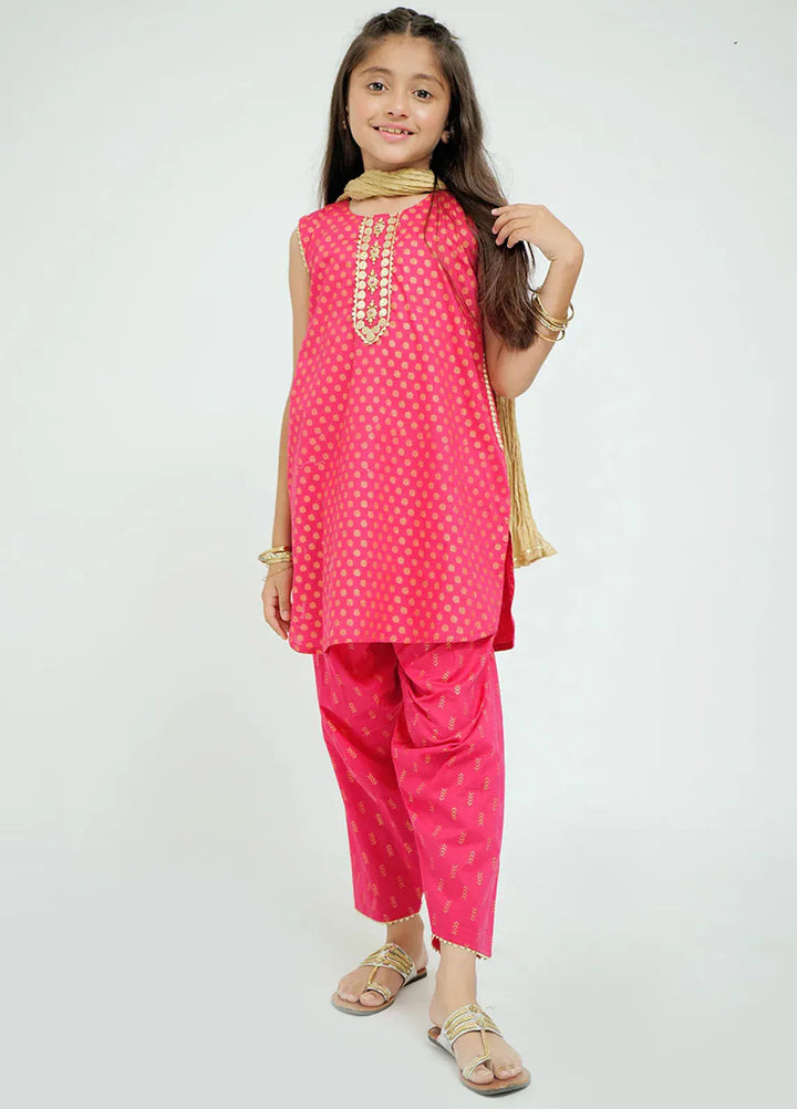 Senorita Pret Casual Cotton 3 Piece Suit for Kids KAD-02633