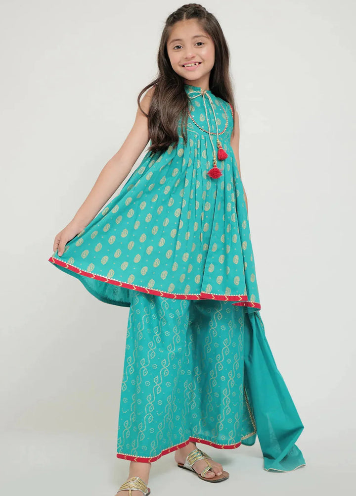 Senorita Pret Casual Cotton 3 Piece Suit for Kids KAD-02634