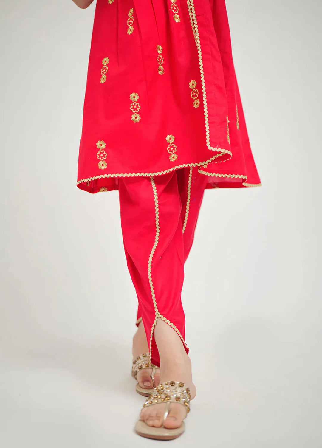 Senorita Pret Casual Cotton 3 Piece Suit for Kids KAD-02639