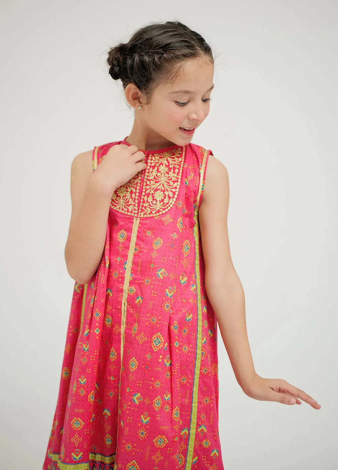 Senorita Pret Casual Cotton 3 Piece Suit for Kids KBD-02672