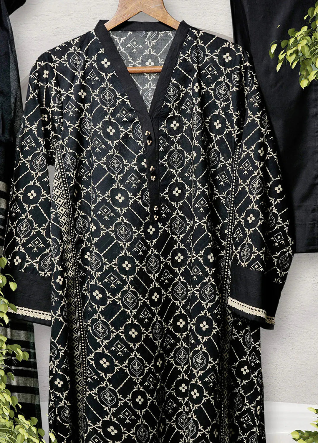 Senorita Pret Casual Cotton 3 Piece Suit For Ladies LAD-02697