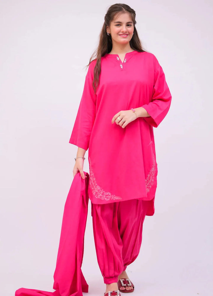 Senorita Pret Casual Cotton 3 Piece Suit GAD-02736