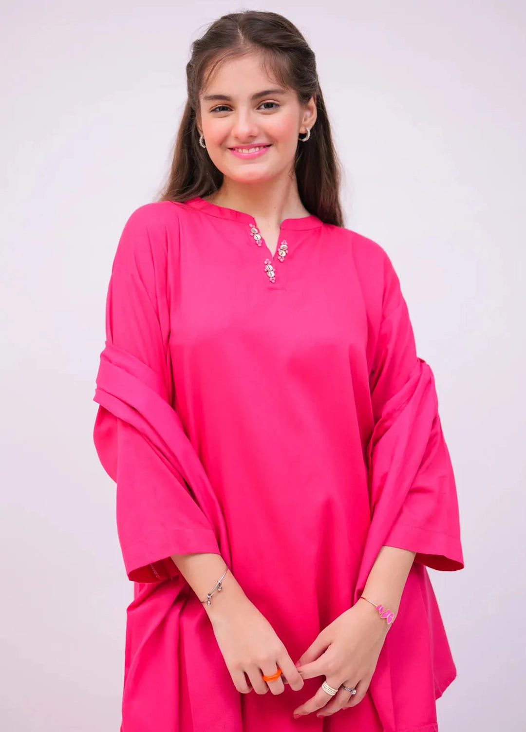 Senorita Pret Casual Cotton 3 Piece Suit GAD-02736