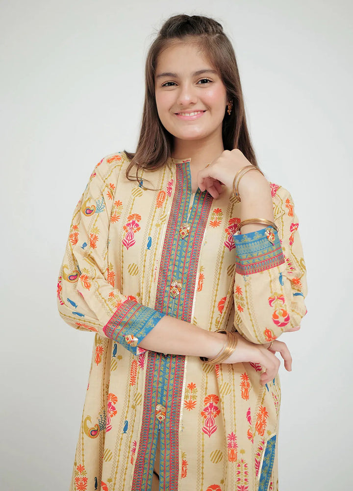 Senorita Pret Casual Cotton 3 Piece Suit GBD-02669