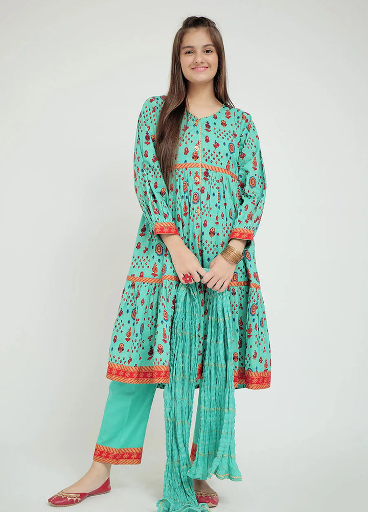 Senorita Pret Casual Cotton 3 Piece Suit GBD-02675