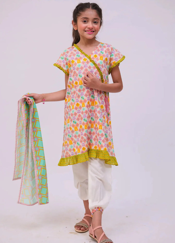 Senorita Pret Casual Cotton 3 Piece Suit KAD-02783