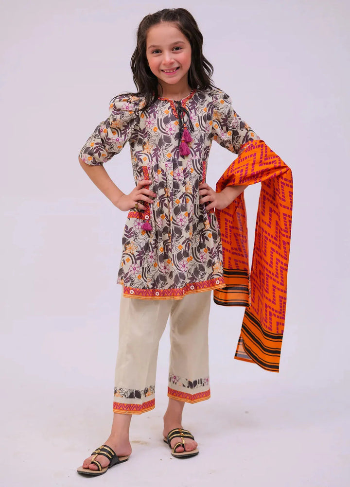 Senorita Pret Casual Cotton 3 Piece Suit KAD-02785