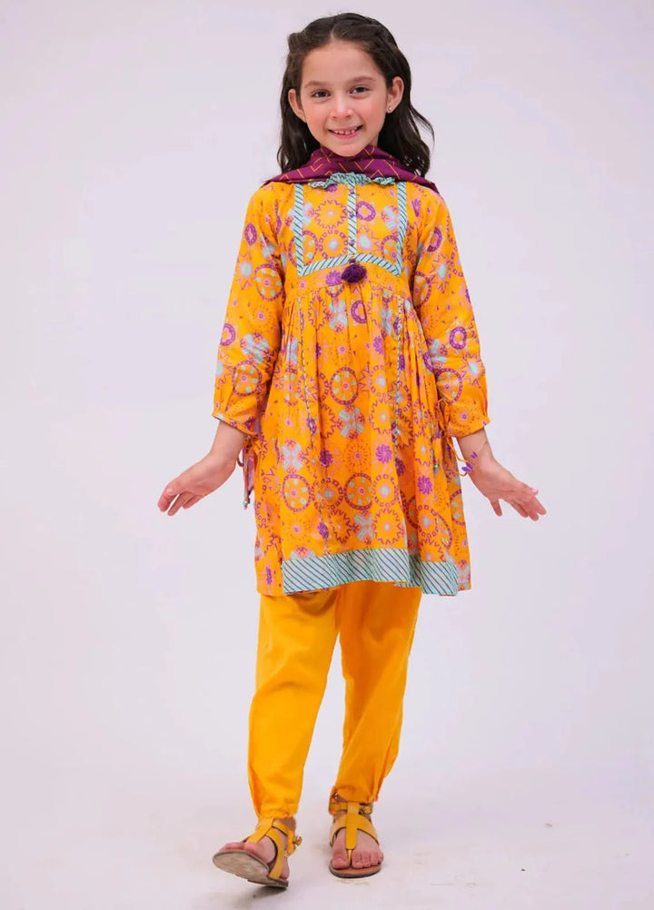 Senorita Pret Casual Cotton 3 Piece Suit KAD-02786