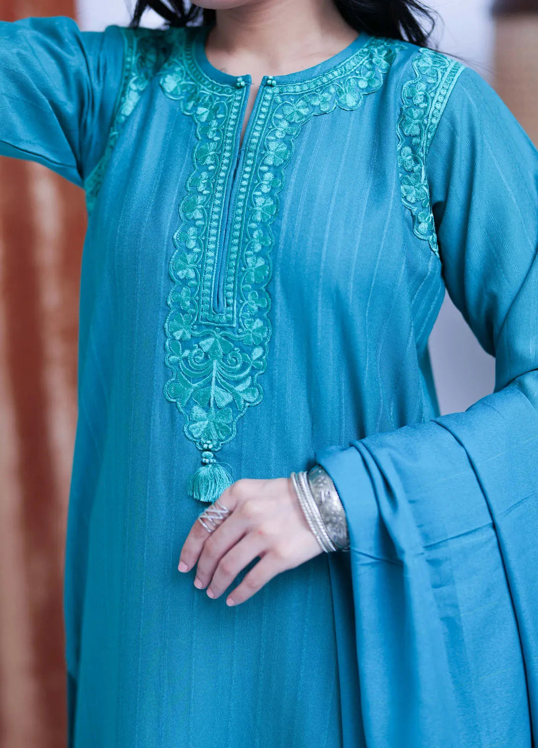 Senorita Pret Casual Cotton 3 Piece Suit LAD-02513