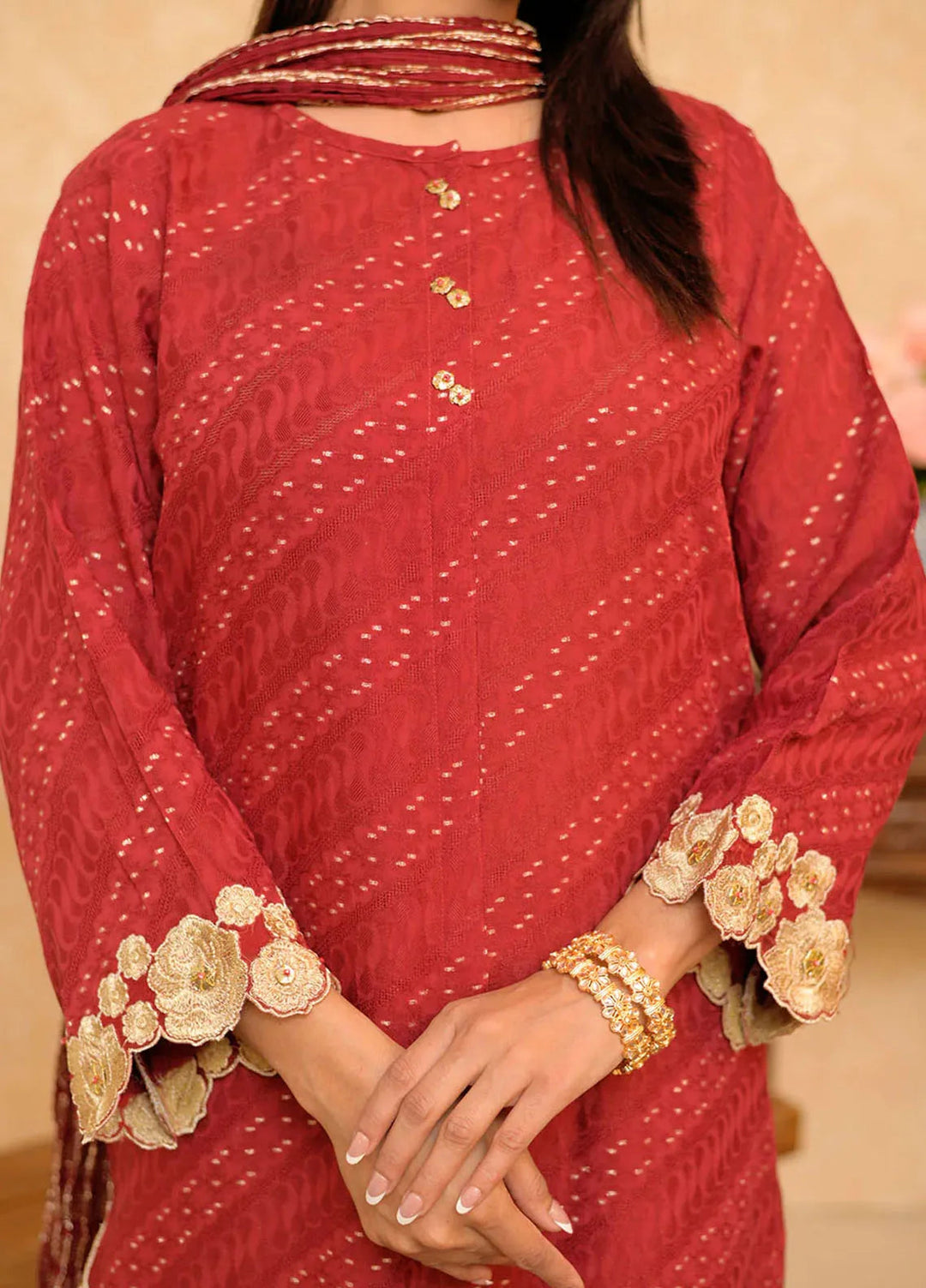 Senorita Pret Casual Cotton 3 Piece Suit LBD-02892