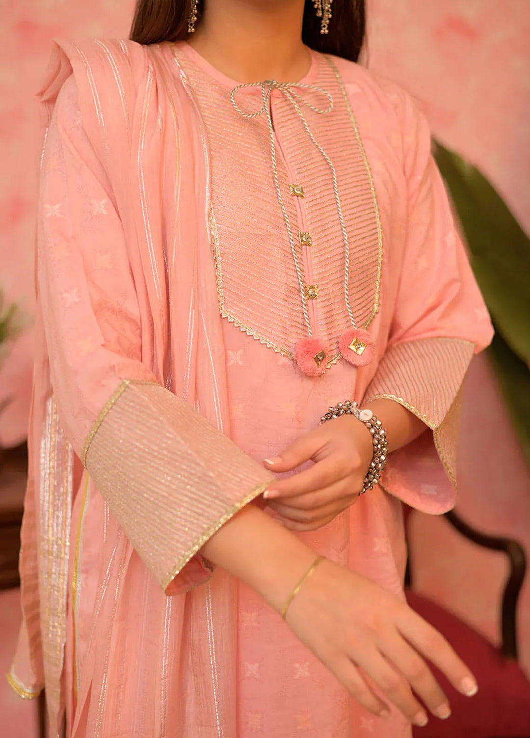 Senorita Pret Casual Cotton 3 Piece Suit LBD-02893