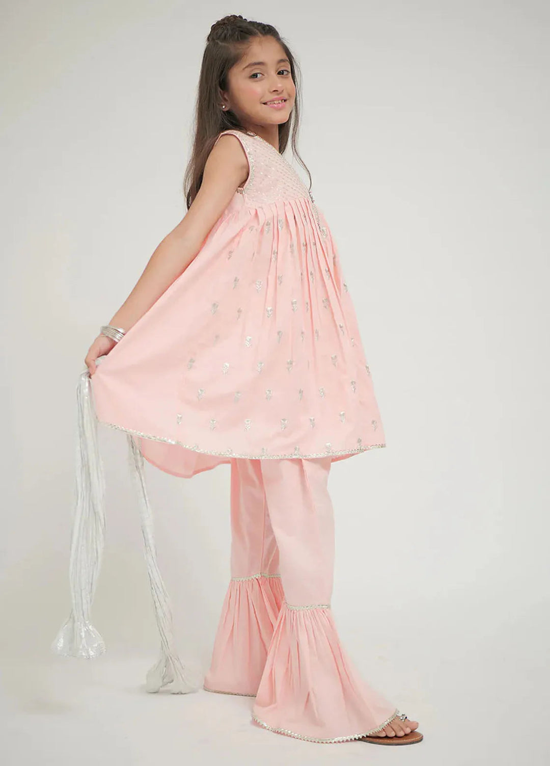 Senorita Pret Casual Cotton Cambric 3 Piece Suit KAD-02636