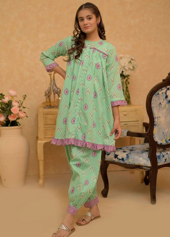 Senorita Pret Casual Cotton Dobby 2 Piece Suit GAC-02818