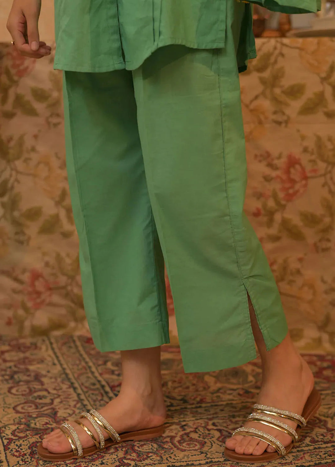 Senorita Pret Casual Cotton Dobby 3 Piece Suit GAD-02796