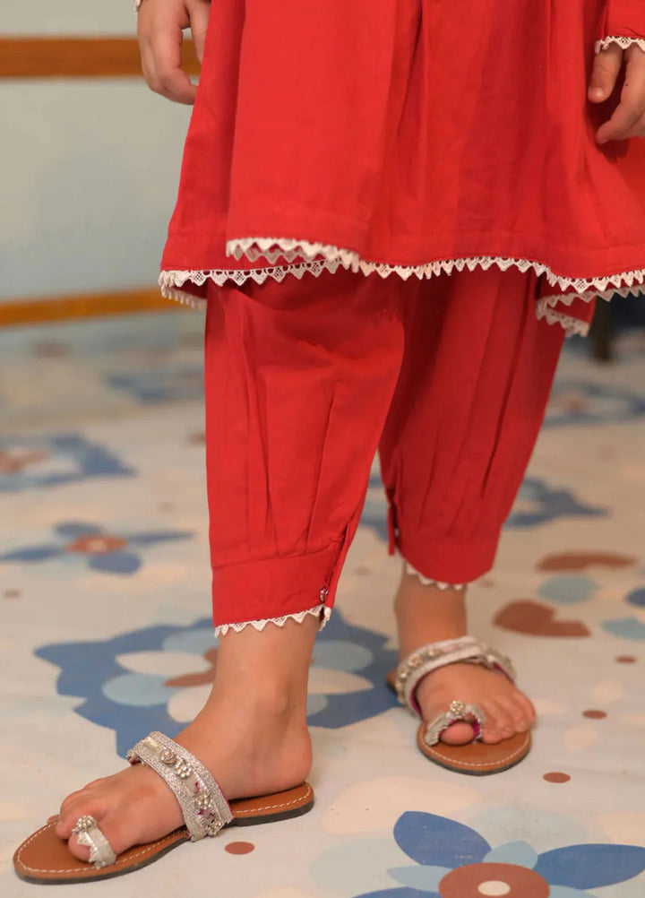 Senorita Pret Casual Cotton Dobby 3 Piece Suit KAD-02794