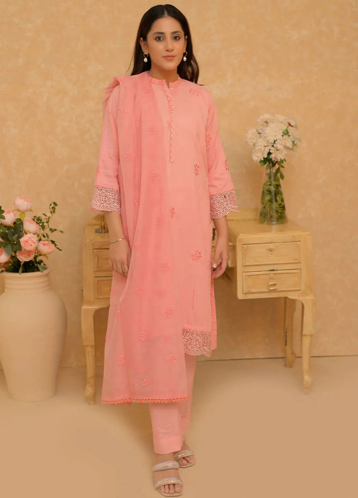 Senorita Pret Casual Cotton Dobby 3 Piece Suit LAD-02732