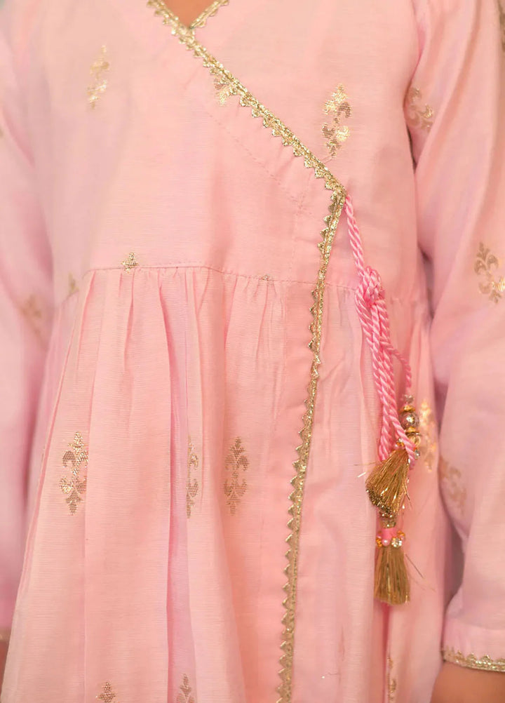 Senorita Pret Casual Cotton Jacquard 3 Piece Suit KBD-02839