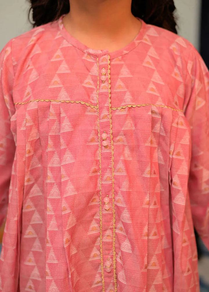 Senorita Pret Casual Cotton Jacquard 3 Piece Suit KBD-02842