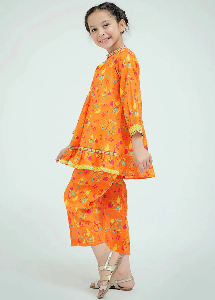 Senorita Pret Casual Cotton Lawn 2 Piece Suit For Kids KAC-02577