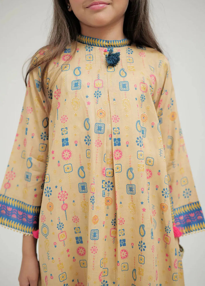 Senorita Pret Casual Cotton Lawn 3 Piece Suit For Kids KBD-02673