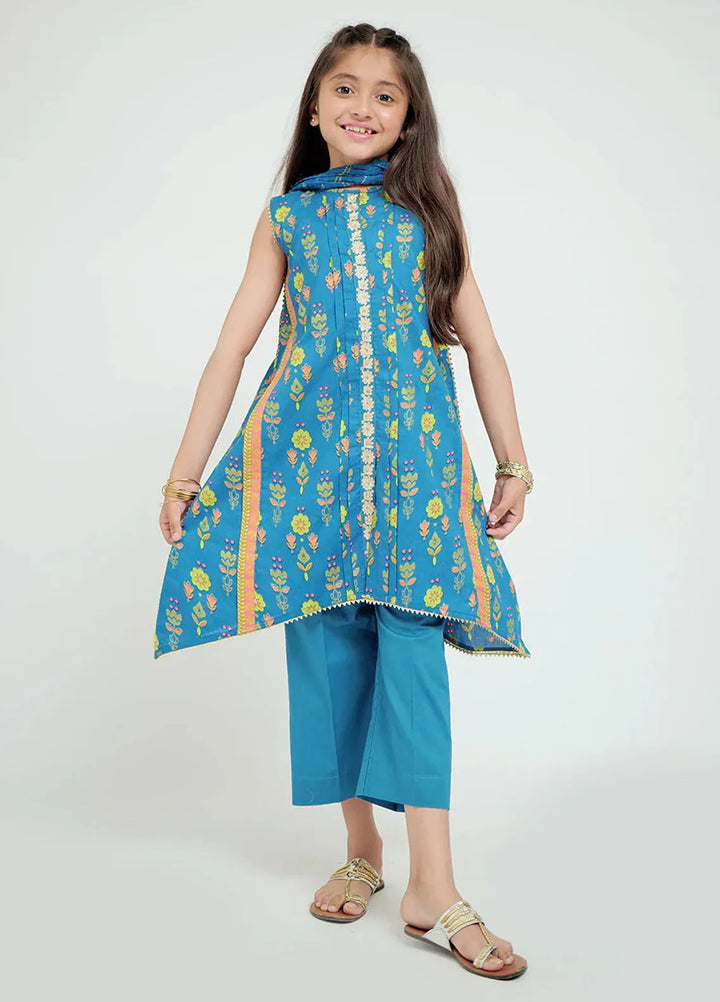 Senorita Pret Casual Cotton Lawn 3 Piece Suit for Kids KBD-02694