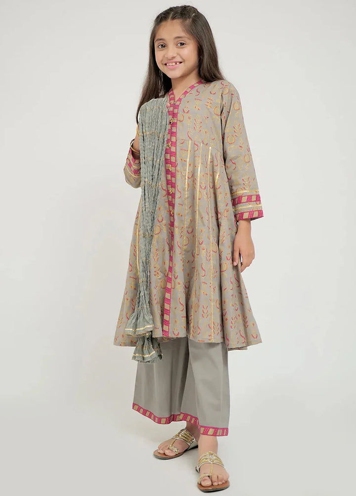 Senorita Pret Casual Cotton Lawn 3 Piece Suit for Kids KBD-02695