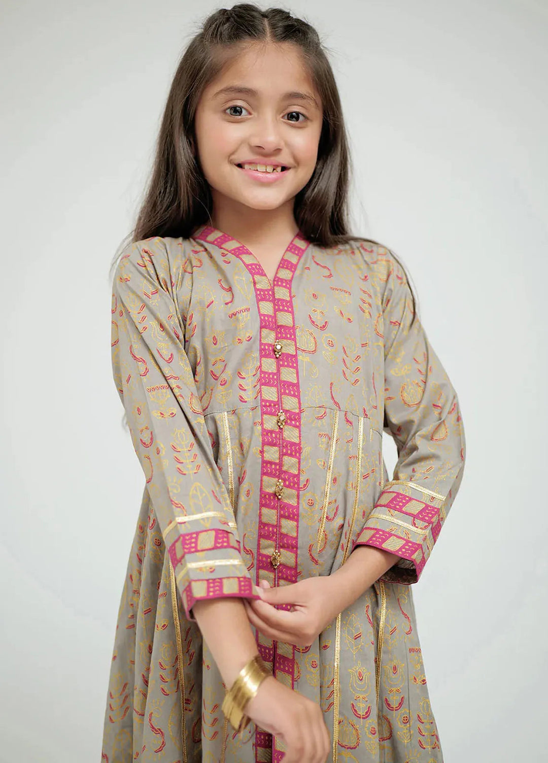 Senorita Pret Casual Cotton Lawn 3 Piece Suit for Kids KBD-02695