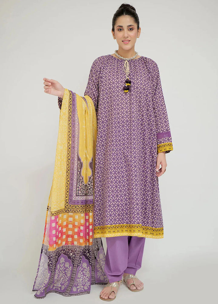 Senorita Pret Casual Cotton Lawn 3 Piece Suit for Ladies LAD-02688