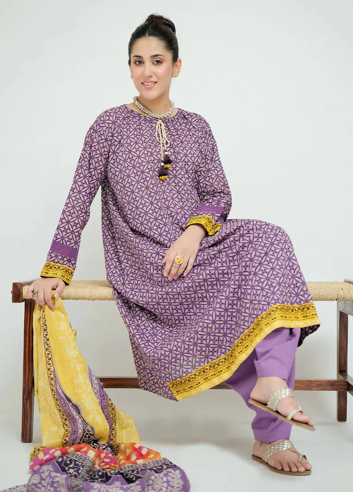 Senorita Pret Casual Cotton Lawn 3 Piece Suit for Ladies LAD-02688