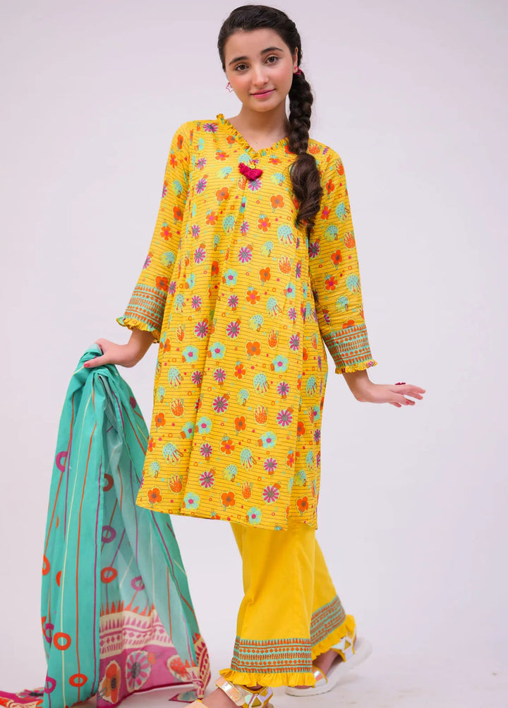Senorita Pret Casual Cotton Lawn 3 Piece Suit GAD-02751