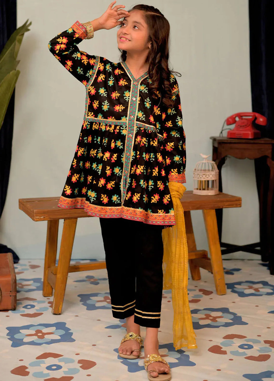 Senorita Pret Casual Cotton Lawn 3 Piece Suit KBD-02913