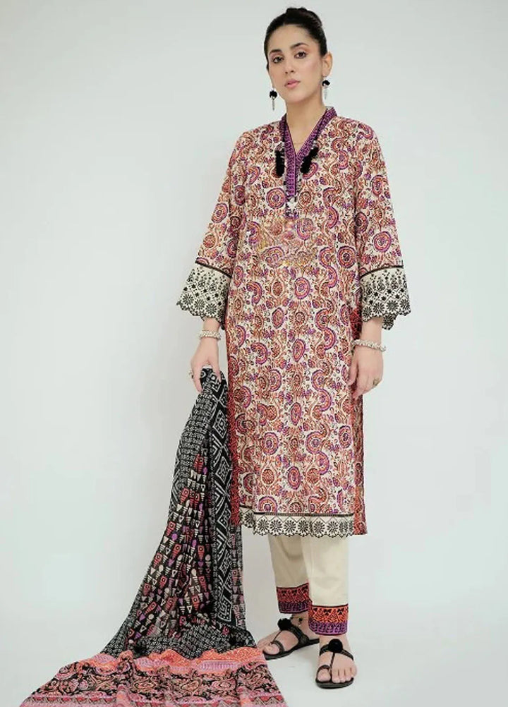 Senorita Pret Casual Cotton Lawn 3 Piece Suit LAD-02689