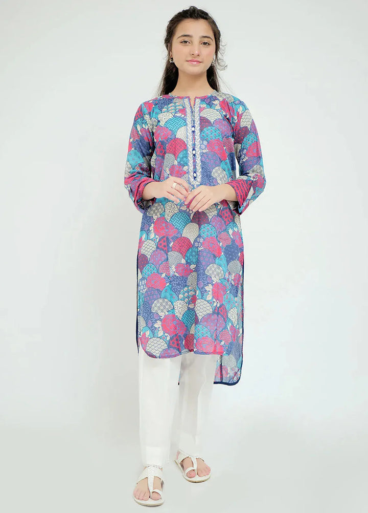 Senorita Pret Casual Cotton Lawn Kurti For Girls GAA-02624