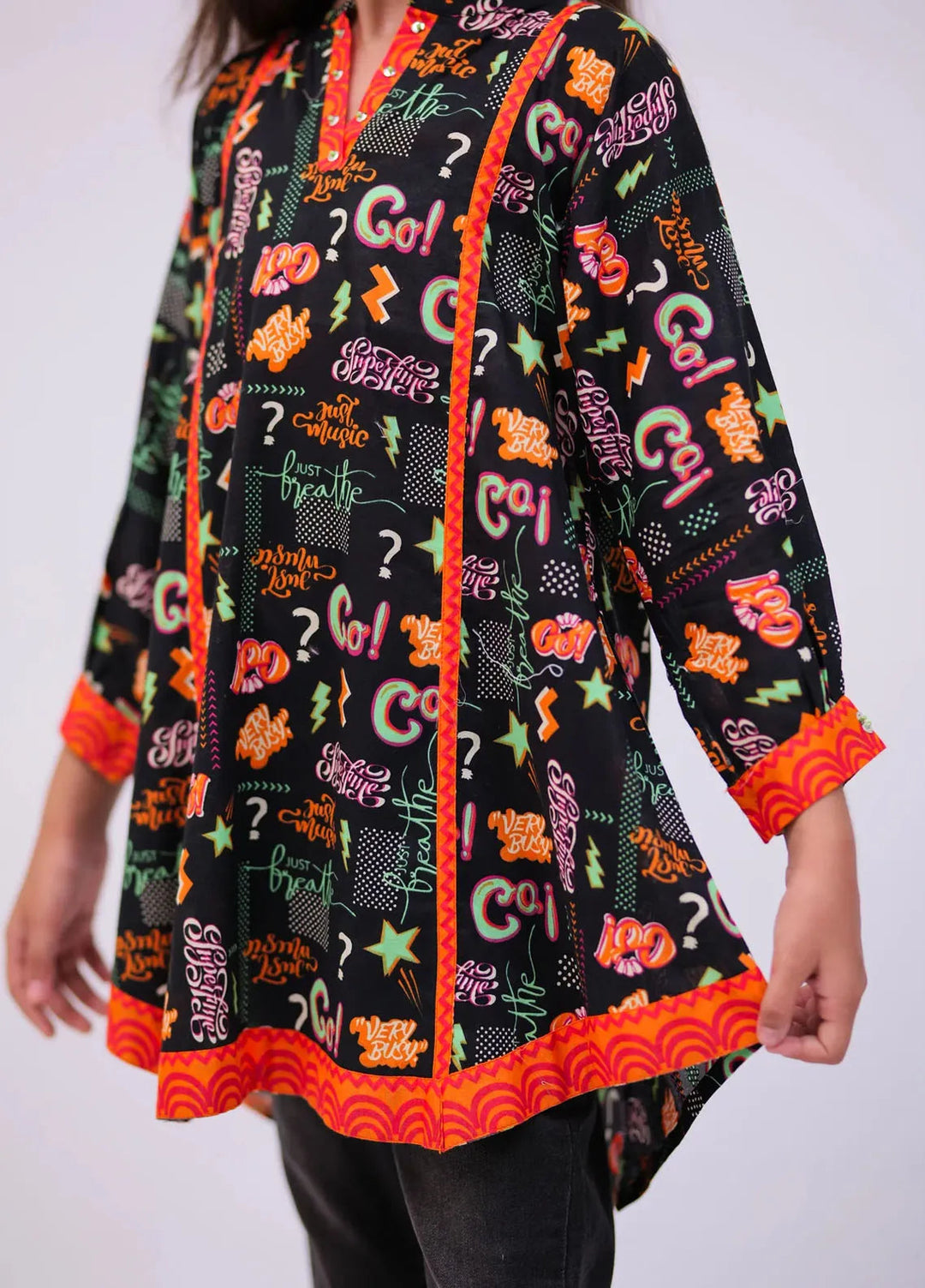 Senorita Pret Casual Cotton Lawn Kurti KAA-02723