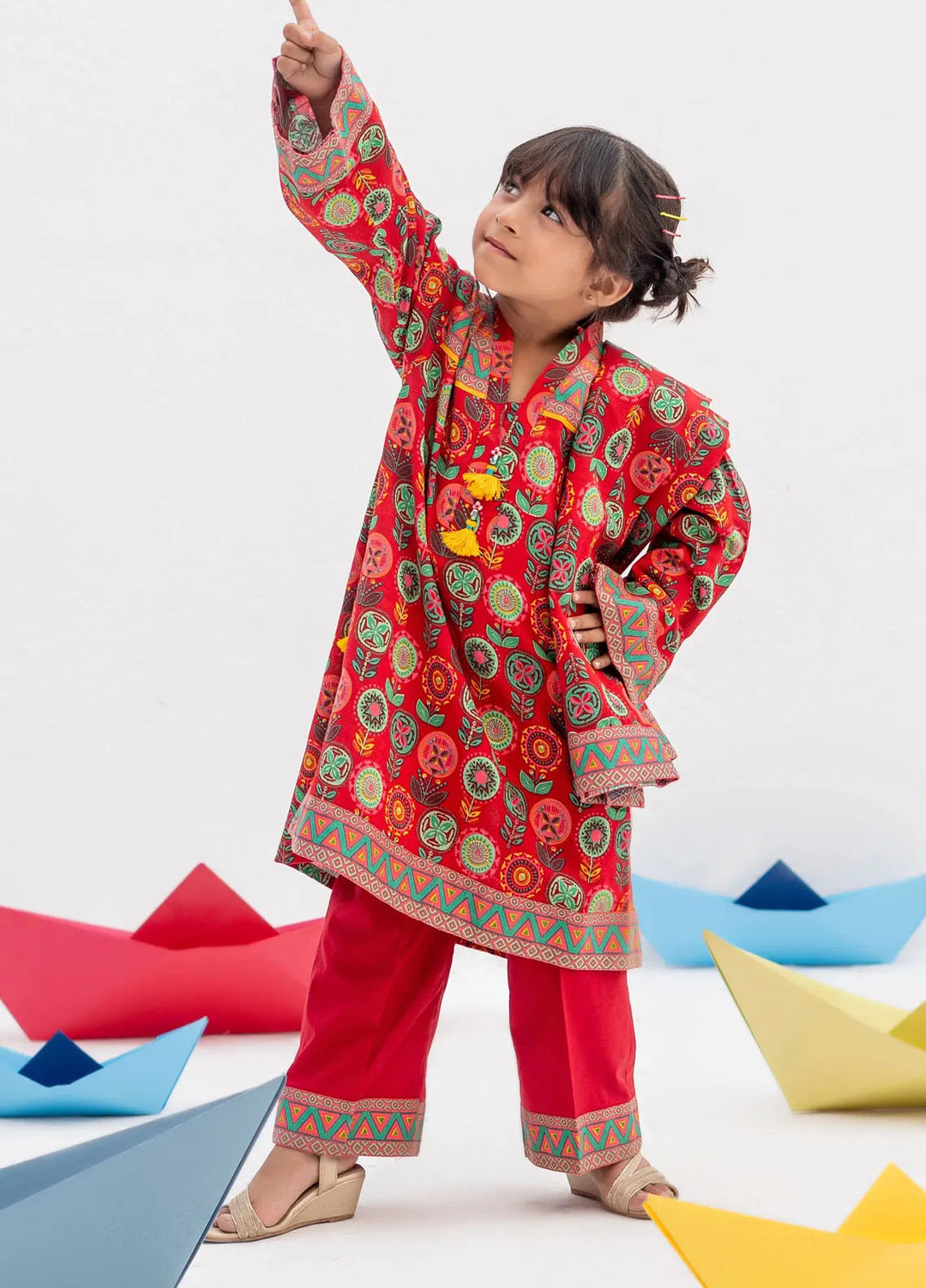 Senorita Pret Casual Khaddar 3 Piece Suit KAD-02394