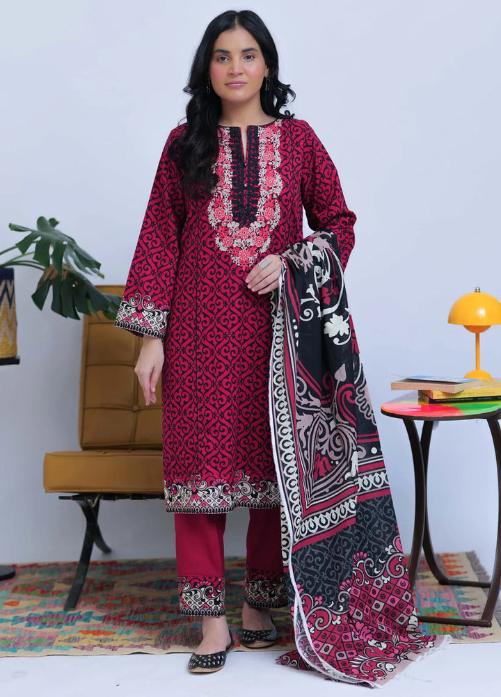 Senorita Pret Casual Khaddar 3 Piece Suit LAD-02548