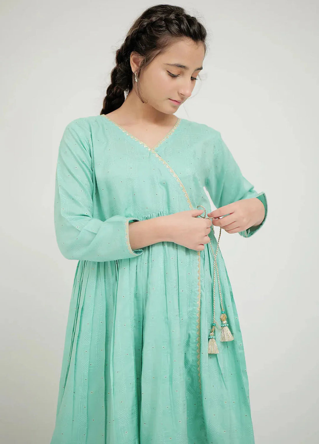 Senorita Pret Casual Viscose 3 Piece Suit for Girls GBD-02666