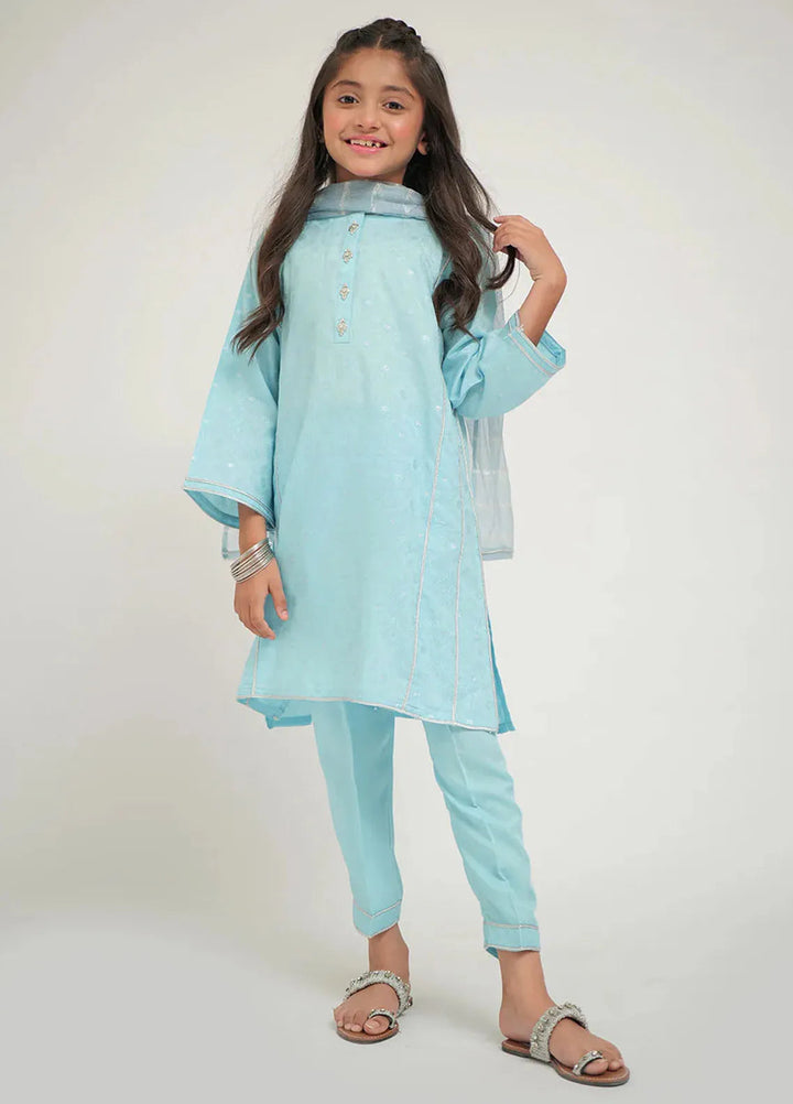 Senorita Pret Casual Viscose 3 Piece Suit for Kids KBD-02667