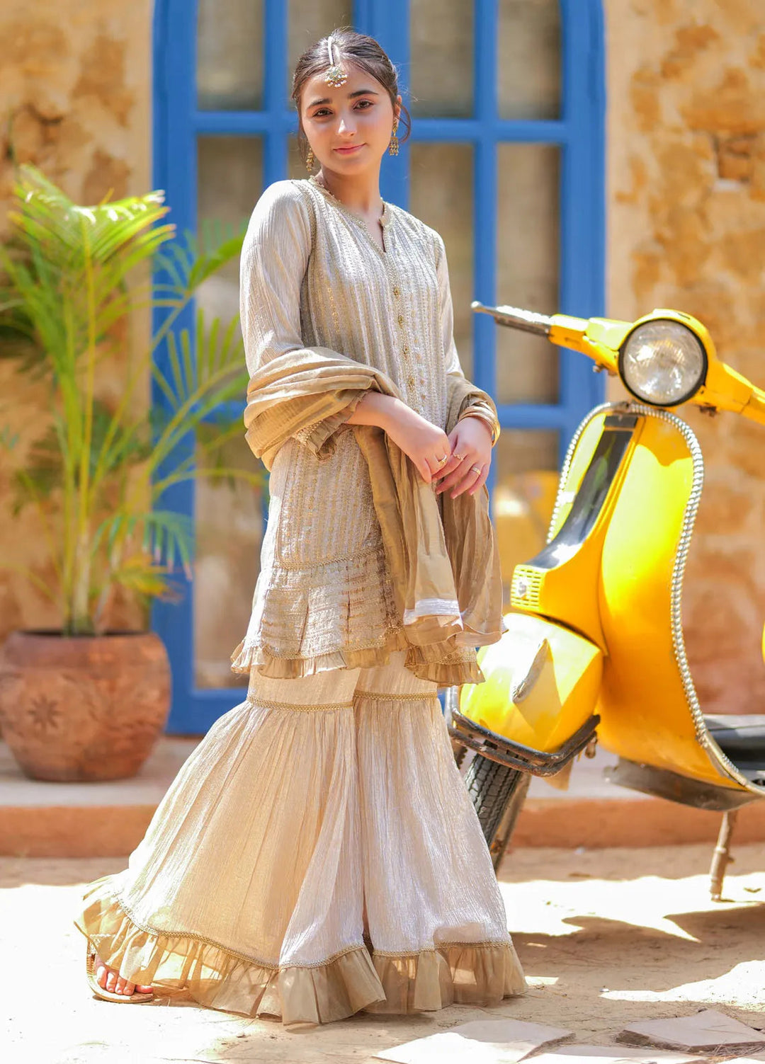 Senorita Pret Formal Banarsi 3 Piece Suit GDD-02707